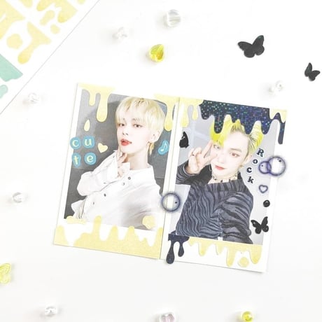 再入荷♡°｡ バージョンアップ MOONLIGHT STICKER ホログラム入り ステッカー *ﾟ♡