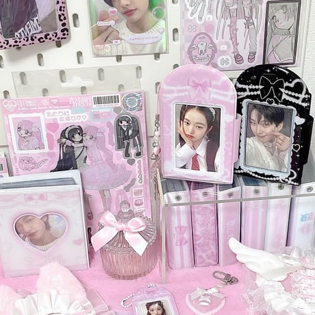 【再入荷】♡°｡ 1段タイプ Collectbook MY LOVE コレクトブック トレカケース pink.ver♡