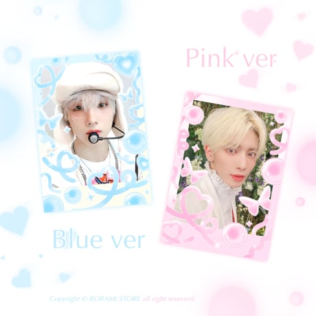 ♡°GRADATION CONFETTI ホログラム入り デコ ステッカー 選べる2色*ﾟ♡