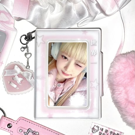 【再入荷】♡°｡ 1段タイプ  コレクトブック トレカケース Angel club.ver♡