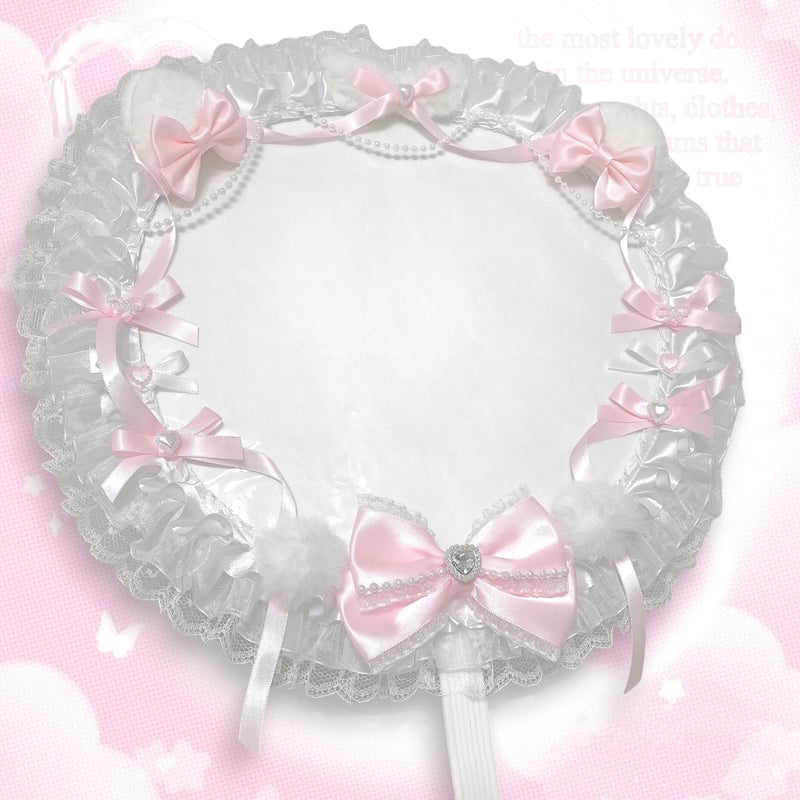 ふわぽむ様　うちわカバー　ハンドメイド　Kpop 丸型　コンサート　ヒョウ柄 ふわぽむ様 うちわカバー ハンドメイド Kpop 丸型 コンサート