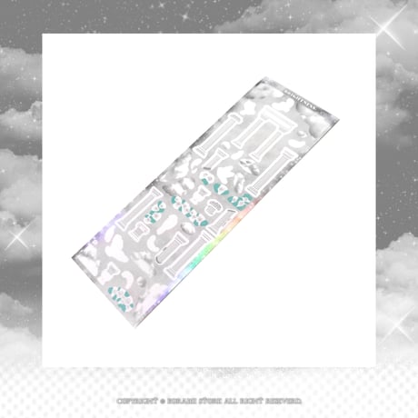 ♡°｡ BRIGHTNESS  STICKER ホログラム入り  ステッカー *ﾟ♡