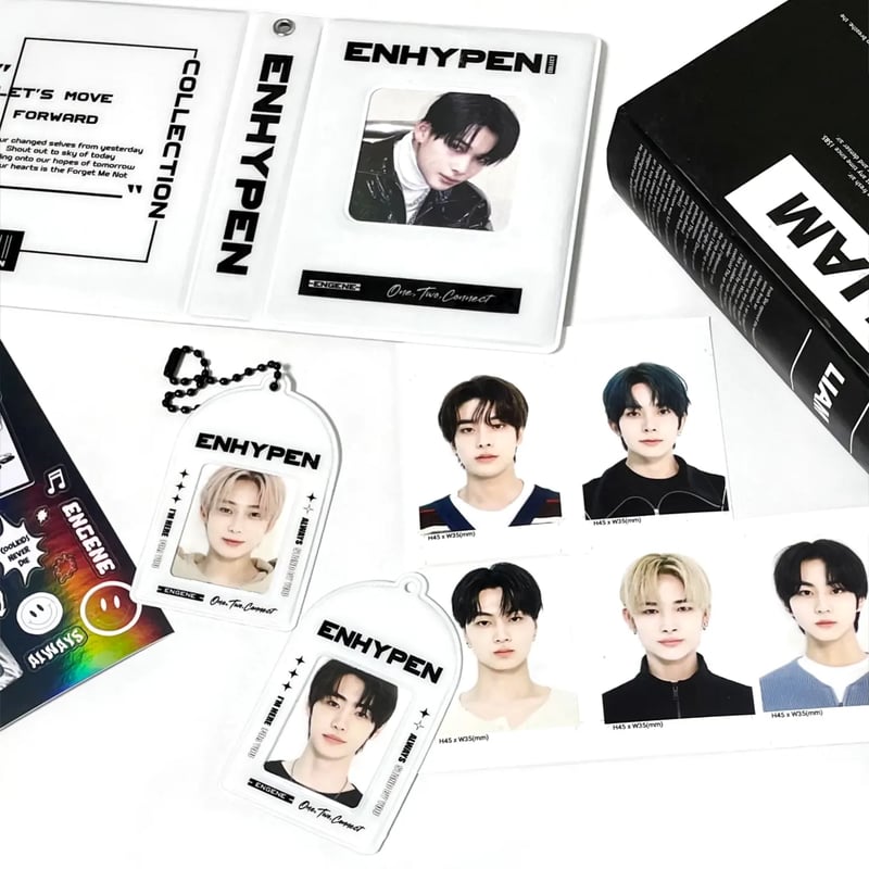 【100枚以上】ENHYPEN・オフィシャルフォトカードバインダー ENHYPEN オフィシャルフォトカードバインダー トレカケース