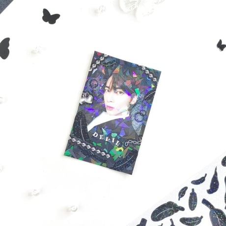 再入荷♡°｡ バージョンアップ MOONLIGHT STICKER ホログラム入り ステッカー *ﾟ♡