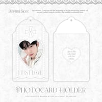 ♡°｡  PHOTOCARD HOLDER トレカホルダー First love white.ver♡