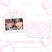 ♡°｡  ID CARD HOLDER IDカードホルダー カードケース 恋.ver ｡°♡