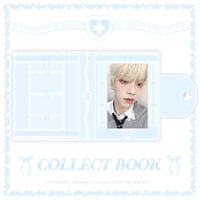 ♡°｡ 1段タイプ Collectbook コレクトブック トレカケース blue.ver♡
