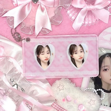 【再入荷】♡°｡ Mini Photoholder ミニフォトホルダー Pink.ver*ﾟ♡