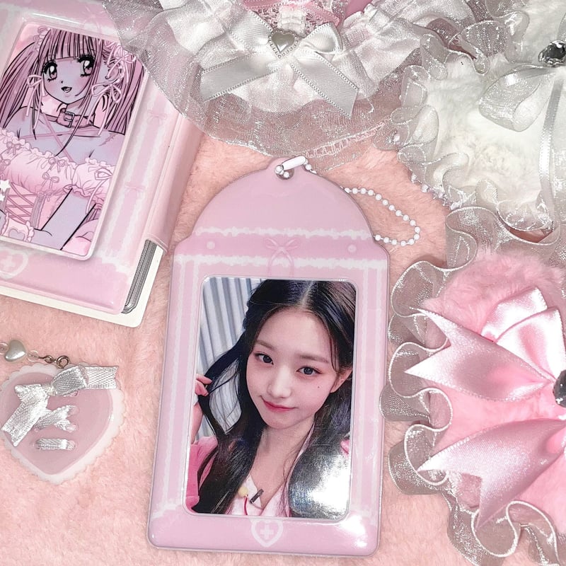 ♡°｡ PHOTOCARD HOLDER トレカケース トレカ入れ pink.ver｡°♡ 