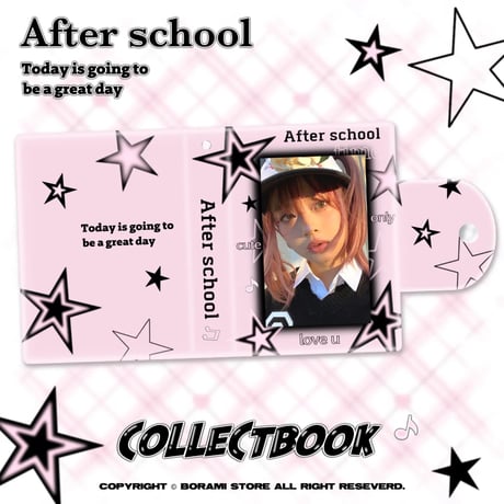 【再入荷】♡°｡ 1段タイプ After school Collectbook コレクトブック トレカケース ♡