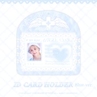 ♡°｡ ID CARD HOLDER  IDカードカケース カード入れ blue.ver｡°♡