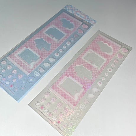 ♡°｡ Deco sticker デコ ステッカー シール 인생네컷.ver｡°♡