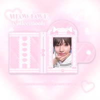 【再入荷】♡°｡ 1段タイプ Meow love コレクトブック トレカケース pink.ver♡