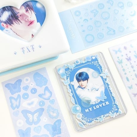 再入荷♡°｡ バージョンアップ MOONLIGHT STICKER ホログラム入り ステッカー *ﾟ♡