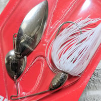 ニコルスルアーズ【カタリストスピナーベイト　タンデムウイロー　1/2oz.】  ＣＴ１１２６　サイトフラッシュ