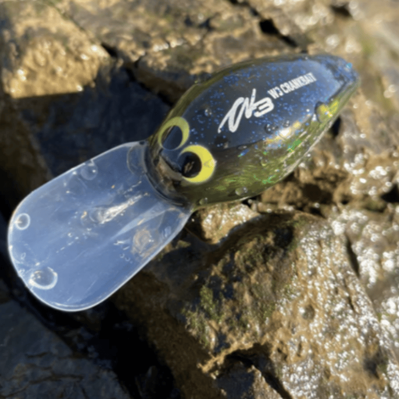 ブロックチェーンルアーズ・W3クランクベイト：#07モエビクロー