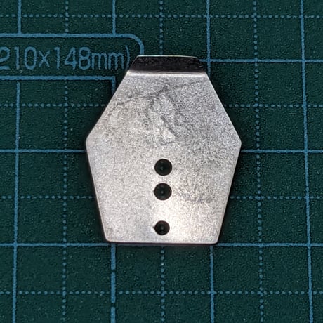 ジジジジジ・黒田プロ推奨スナップ取付済【アントブレード】　小型チャターベイト用『極小・極薄・軽量』チューニングブレード