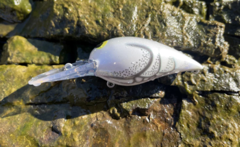 ブロックチェーンルアーズ・W3クランクベイト：#09ホワイト