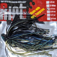 ライオットベイツ【タングステン ミニマジグ  1/4oz.】タイダルブルー