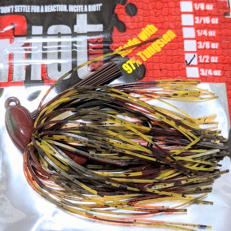 ライオットベイツ【タングステン ミニマジグ  1/2oz.】ナチュラルクロー