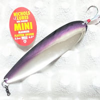 ニコルスルアーズ【ミニマグナムスプーン ６1/2in.】２.５oz. ラベンダーシャッド
