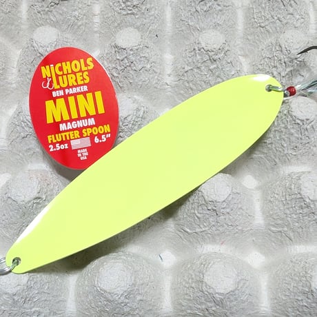 ニコルスルアーズ【ミニマグナムスプーン ６1/2in.】２.５oz. チャートリュース