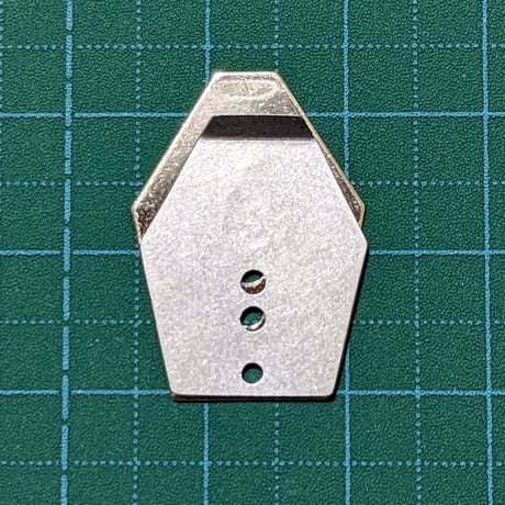 ジジジジジ・黒田プロ推奨スナップ取付済【アントブレード】　小型チャターベイト用『極小・極薄・軽量』チューニングブレード