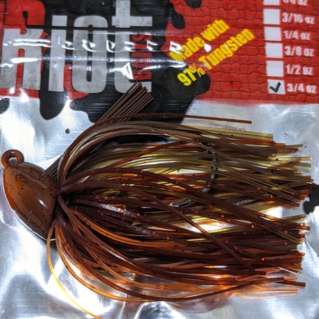 ライオットベイツ【タングステン ミニマジグ  3/4oz.】アラバマクロー