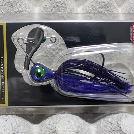 『BCL』＆『KEITECH』 BCL専売品 ランブレイドジグ 5/8oz.：＃301 エレクトリックジューンバグ