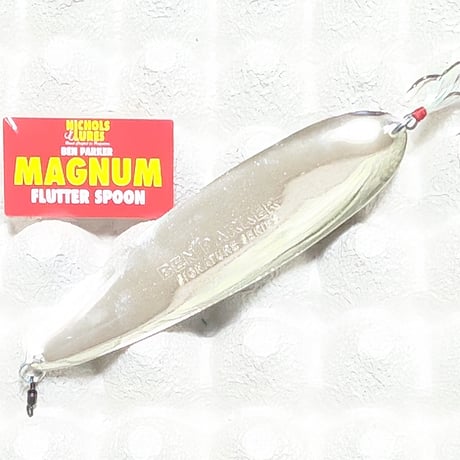ニコルスルアーズ【マグナムスプーン ８in.】３.５oz. シルバークローム