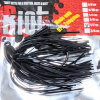 ライオットベイツ【タングステン ミニマジグ  1/2oz.】ブラック