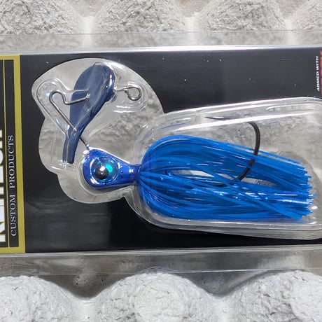 『BCL』＆『KEITECH』 BCL専売品 ランブレイドジグ 1/2oz.：#408 サファイアブルー