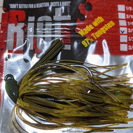 ライオットベイツ【タングステン ミニマジグ  3/8oz.】キャンディークロー