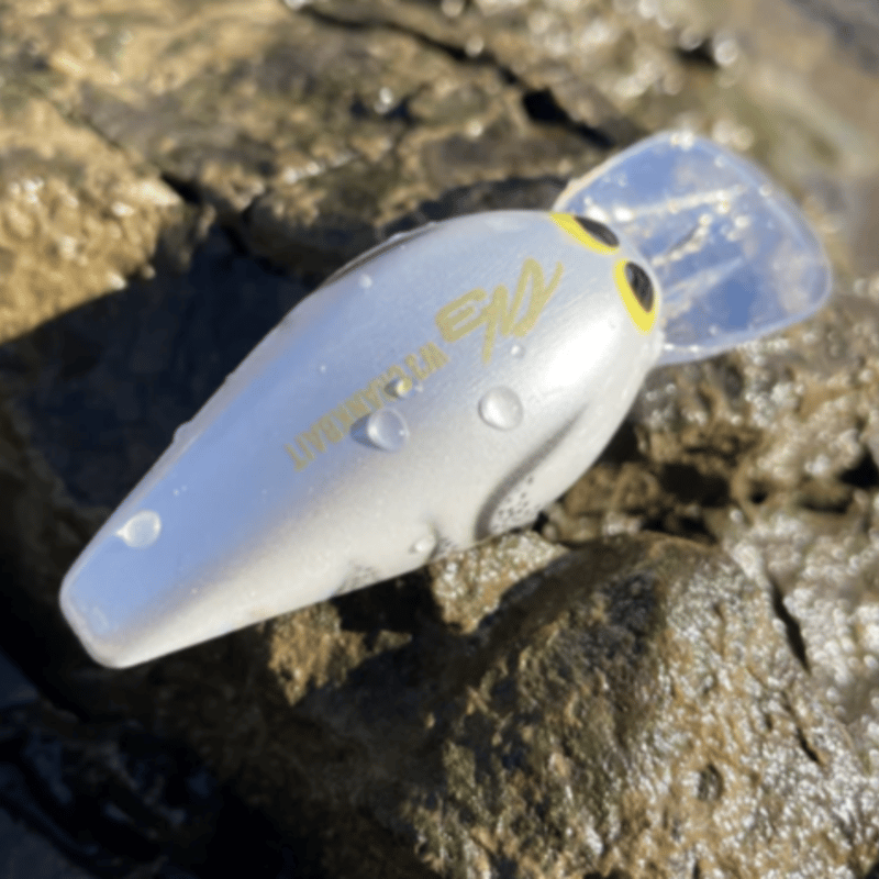 ブロックチェーンルアーズ・W3クランクベイト：#09ホワイト