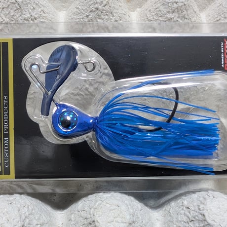 『BCL』＆『KEITECH』 BCL専売品 ランブレイドジグ 5/8oz.：#408 サファイアブルー
