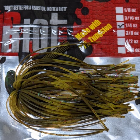 ライオットベイツ【タングステン ミニマジグ  1/4oz.】キャンディークロー