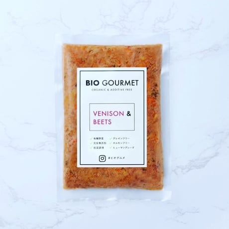 ［定期］　鹿肉＆ビーツ （天然鹿肉&オーガニックビーツ）150g×１P