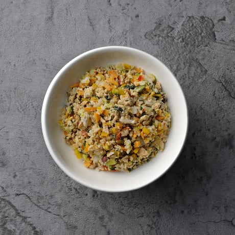 【単品】ビオグルメ   天然鮭&オーガニック小松菜   150g