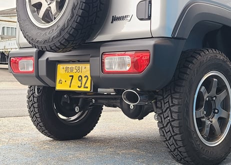 ジムニー JB64W オーバル 右出し 車検対応REV-20