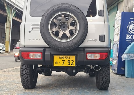 ジムニー JB64W オーバル 右出し 車検対応REV-20