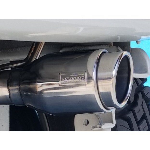JB23　マフラー ジムニー JB23 Wショートバンパー用 車検対応 マフラー REV-13SP