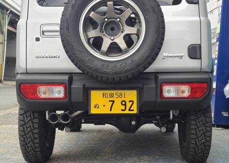 ジムニー JB64W 左2本出し車検対応 REV-20W