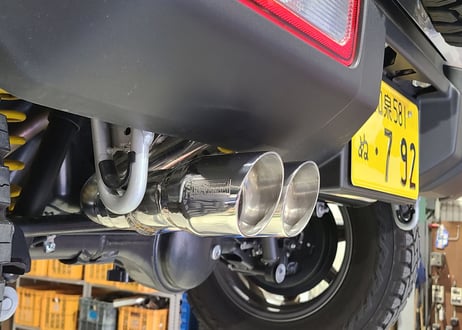 ジムニー JB64W 左2本出し車検対応 REV-20W