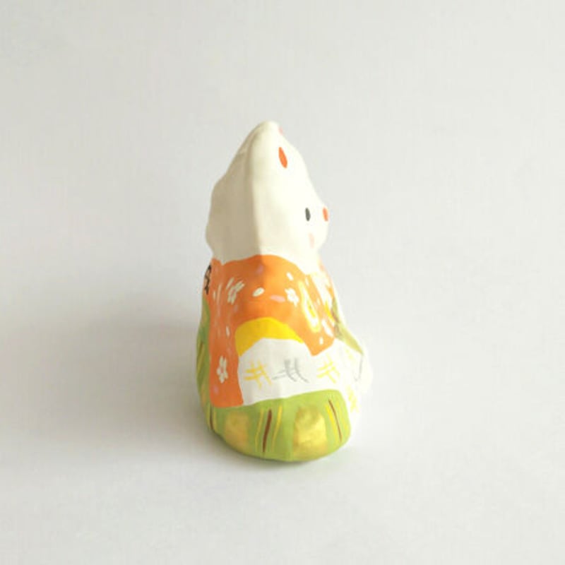 干支 戌張り子（白） | うたう風 張り子のお店