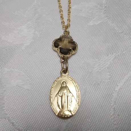 【パリ奇跡のメダイ教会・正規品】不思議のメダイネックレス～揺れるデザインが可愛いネックレス～