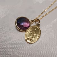 【パリ奇跡のメダイ教会正規品】不思議のメダイネックレス～クリスマスギフトにも～