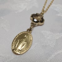 【パリ奇跡のメダイ教会・正規品】不思議のメダイネックレス～揺れるデザインが可愛いネックレス～