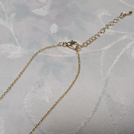 パリ奇跡のメダイ教会正規品◆リボンビジュー付ネックレス*＊小粒のリボンビジューとパールパーツが可愛い*＊