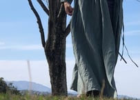 カシュクールワンピース　風の衣　Long