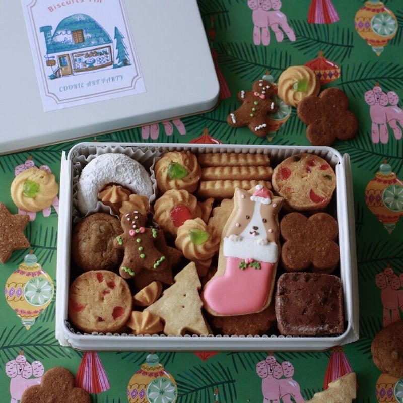 クッキー缶〜Christmas2022〜 | COOKIE ART PARTY
